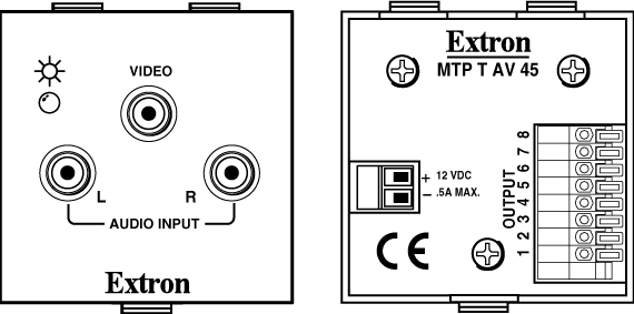 MTP T AV 45 Panel Drawing