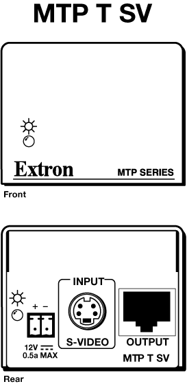 MTP T SV Panel Drawing