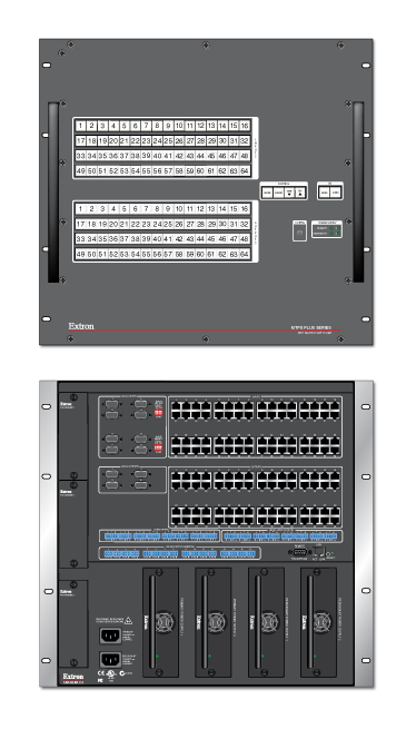 MTPX Plus 6400 Series Panel Drawing