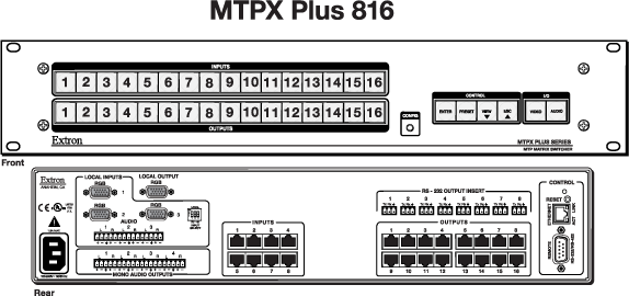 MTPX Plus   816 Panel Drawing