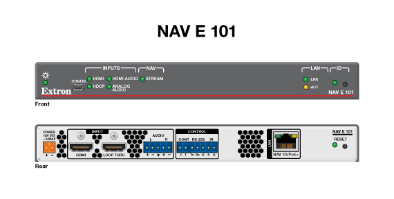 NAV E 101 Panel Drawing