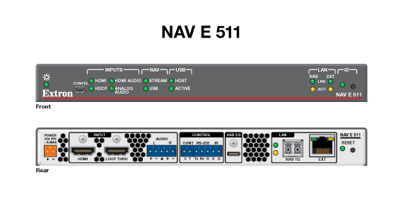 NAV E 511 Panel Drawing