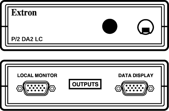 P/2 DA2 LC Panel Drawing