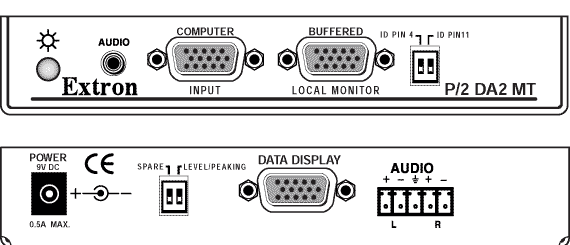 P/2 DA2 MT Panel Drawing