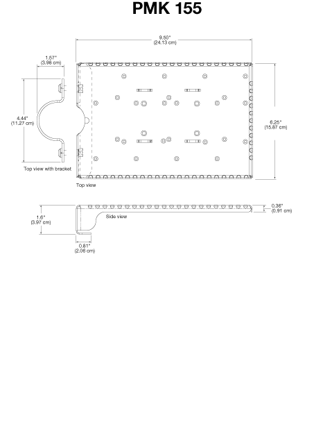 PMK 155 Panel Drawing