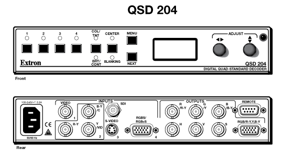 QSD 204 Panel Drawing