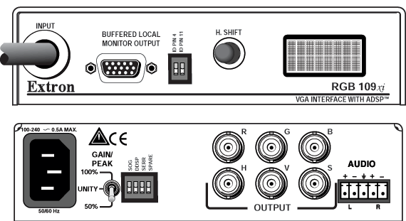 RGB 109xi Panel Drawing