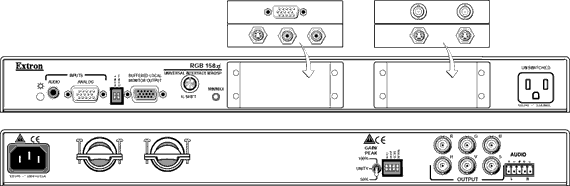 RGB 158xi Panel Drawing