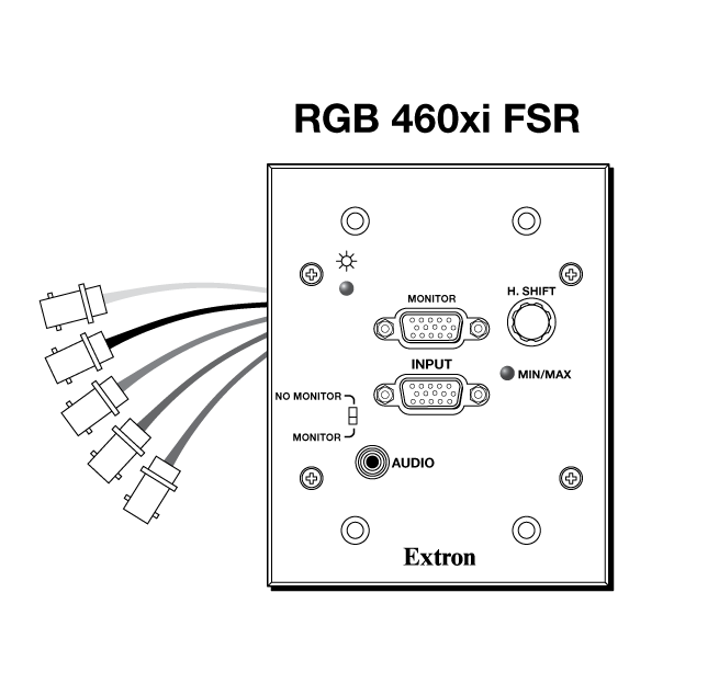 RGB 460xi FSR Panel Drawing