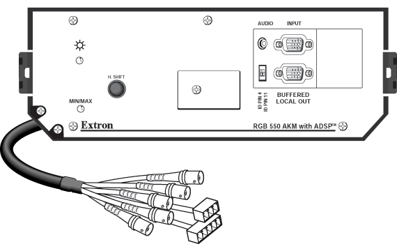 RGB 550 AKM Panel Drawing