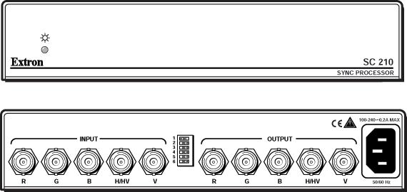 SC 210 Panel Drawing