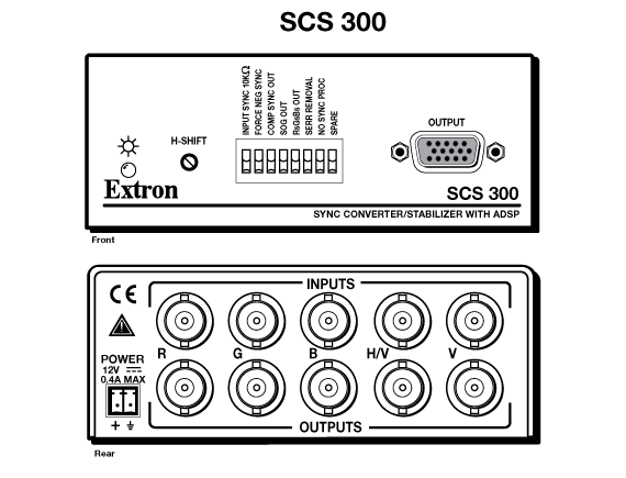 SCS 300 Panel Drawing