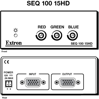 SEQ 100 Panel Drawing