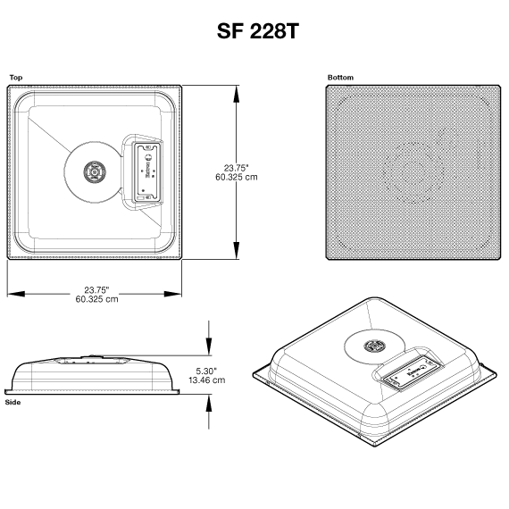 SF 228T Panel Drawing