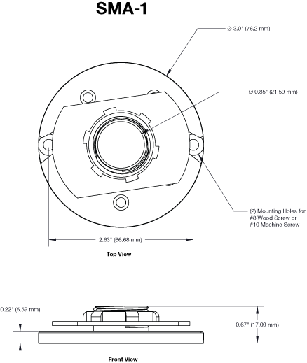 SMA-1 Panel Drawing