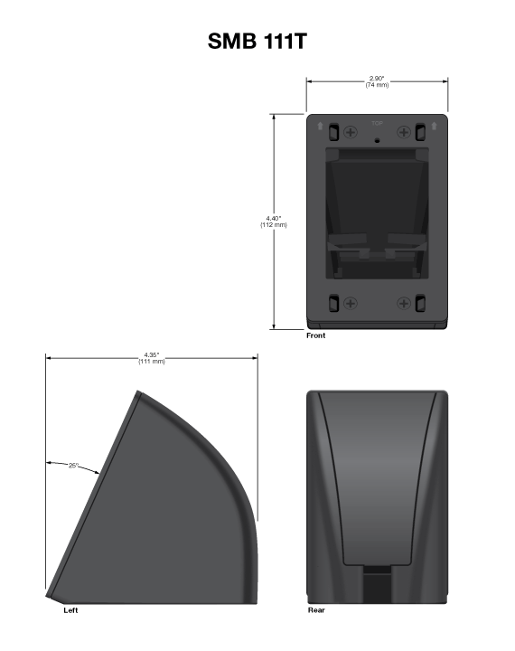 SMB 111T Panel Drawing