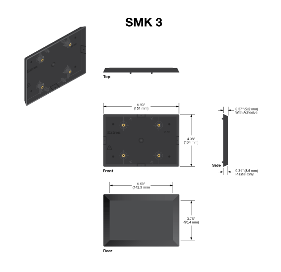 SMK 3 Panel Drawing