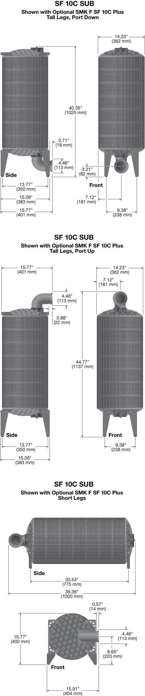 SMK F SF 10C Plus Panel Drawing