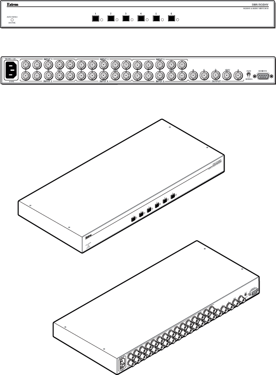 SW6 RGBHV Panel Drawing