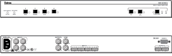 SW 4AV RCA Panel Drawing