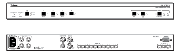 SW 4SVA RCA Panel Drawing