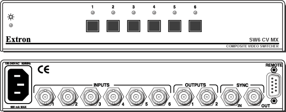 SW 6 CV MX Panel Drawing