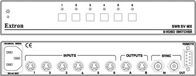 SW 6 SV MX Panel Drawing