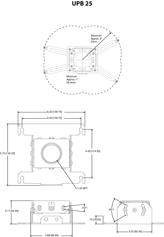 UPB 25 Panel Drawing