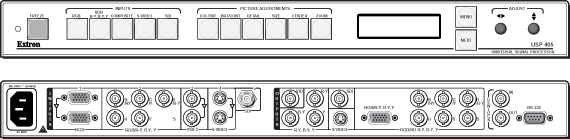 USP 405 Panel Drawing