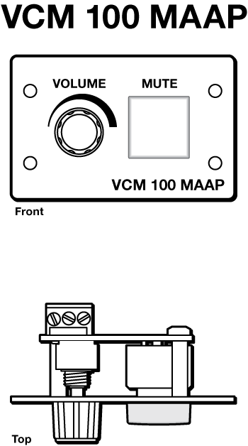 VCM 100 MAAP Panel Drawing