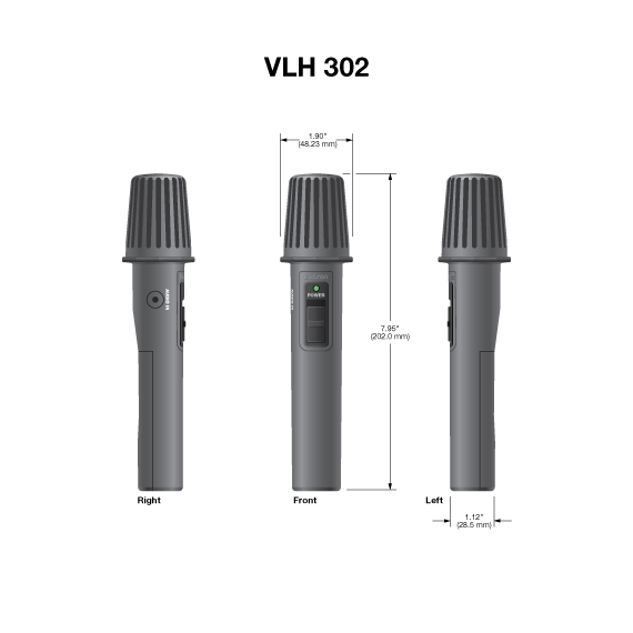 VLH 302 Panel Drawing