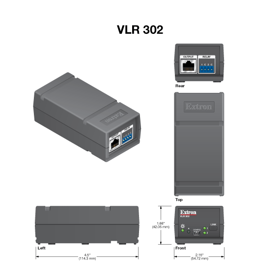 VLR 302 Panel Drawing