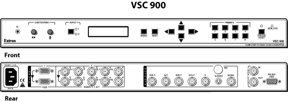 VSC 900 Panel Drawing