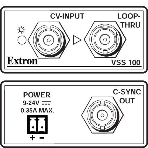 VSS 100 Panel Drawing