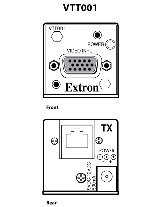 VTT001 Panel Drawing