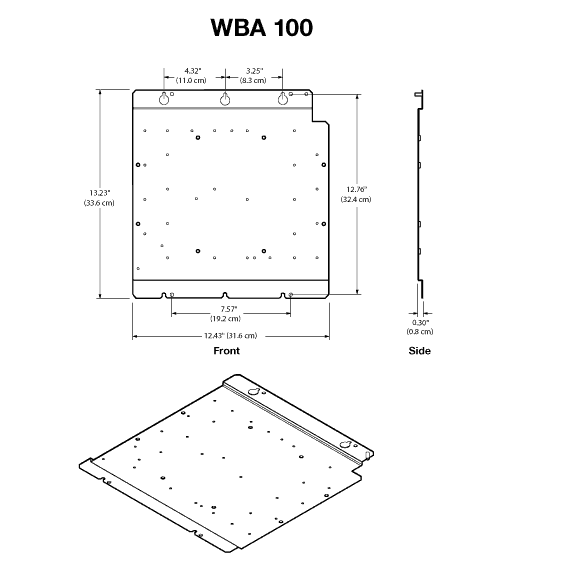 WBA 100 Panel Drawing