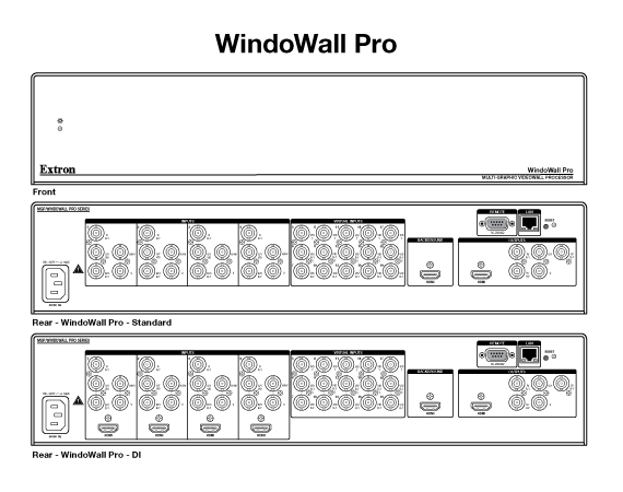 WindoWall Pro Panel Drawing