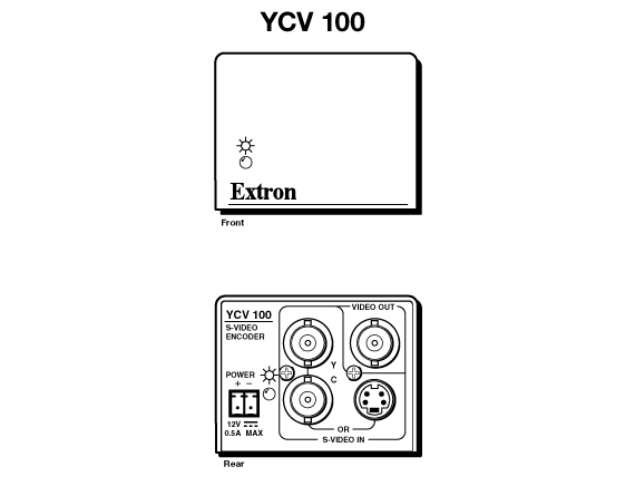 YCV 100 Panel Drawing