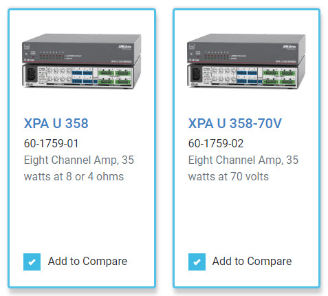 Amplifier Selector Tool