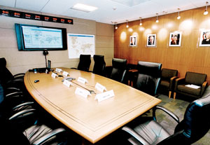 Executive Briefing room